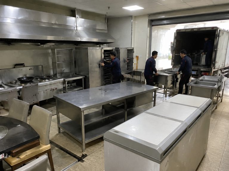 东兴区酒店宾馆厨房设备整体回收